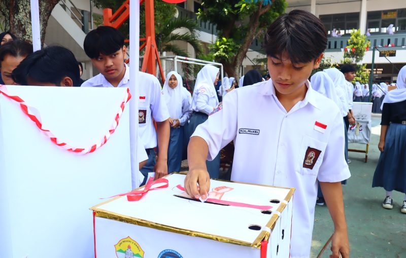 Berlangsung Meriah , Puncak Pekan P5 SMAN 2 Garut Sukses Gelar Pemilihan OSIS & MPK Periode 2023-2024.